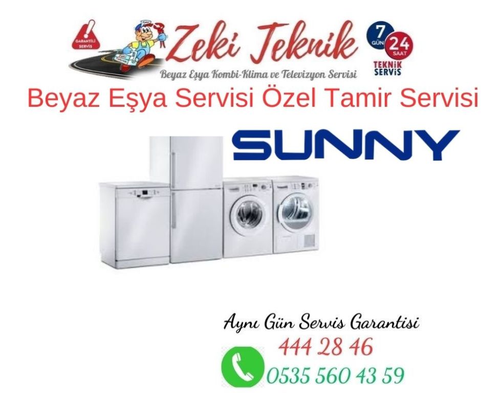 güzeloba sunny beyaz eşya servisi
